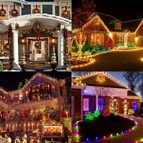 20 Easy Outdoor Christmas Light Ideas .